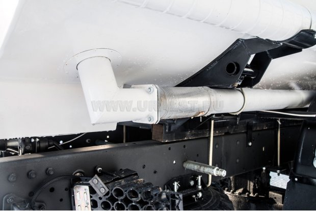 Обогрев отсека от выхлопной трубы