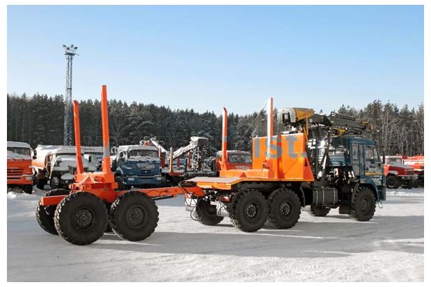 Лесовоз с ГМ