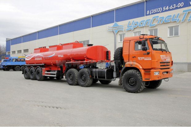 Полуприцеп цистерна для нефтепродуктов