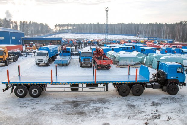 Полуприцеп-платформа специальный 27-21-14К УСТ