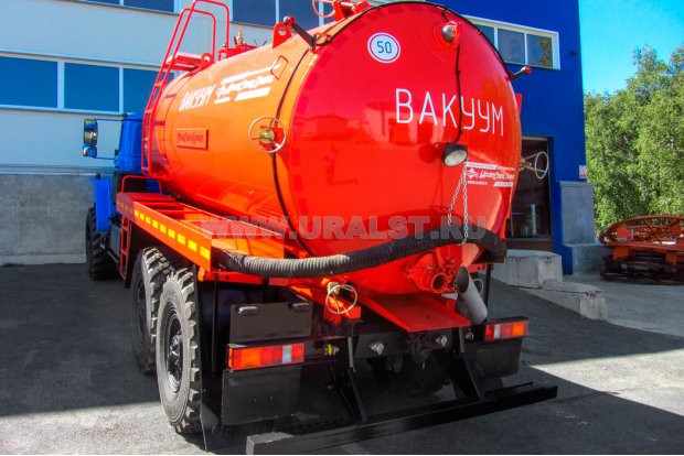 Автоцистерна вакуумная МВ-10-ОД КО УСТ-5453 Урал 4320-60М