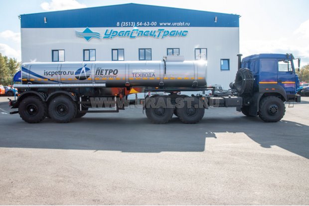 Полуприцеп-цистерна ППЦТВ 17Т-21Н ПТ BPW для технической воды