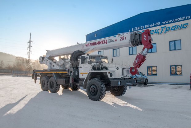 Автокран КС 55732-25-28 "Челябинец" Урал 4320-72Е5
