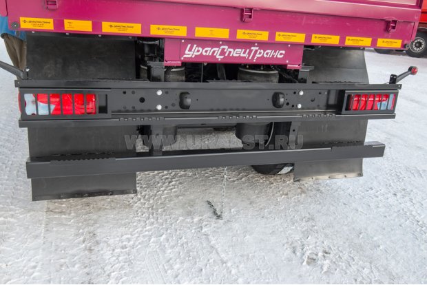 Задний противооткатный брус