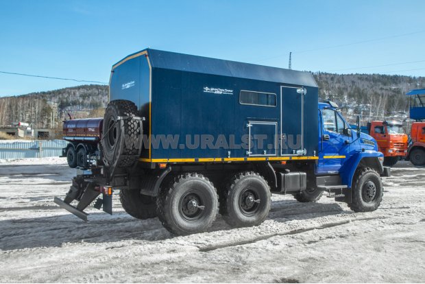 Передвижная парогенераторная установка ППУА 1600/100 Урал NEXT 5557-72Е5Г38