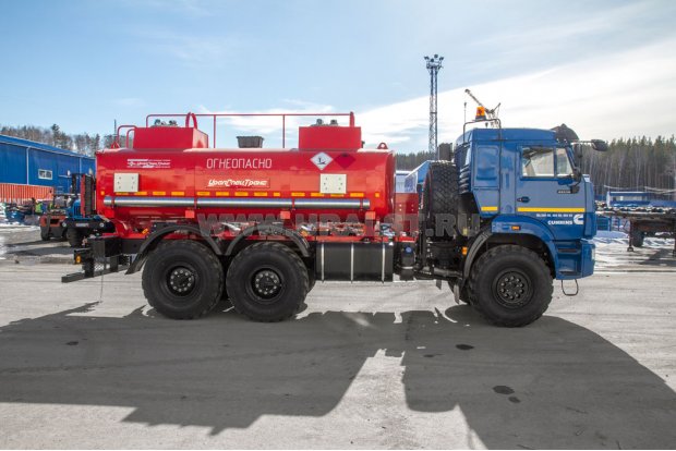 Автотопливозаправщик АТЗ-11-2Б УСТ 5453 Камаз 43118-76(RR) (CUMMINS) сп.м.