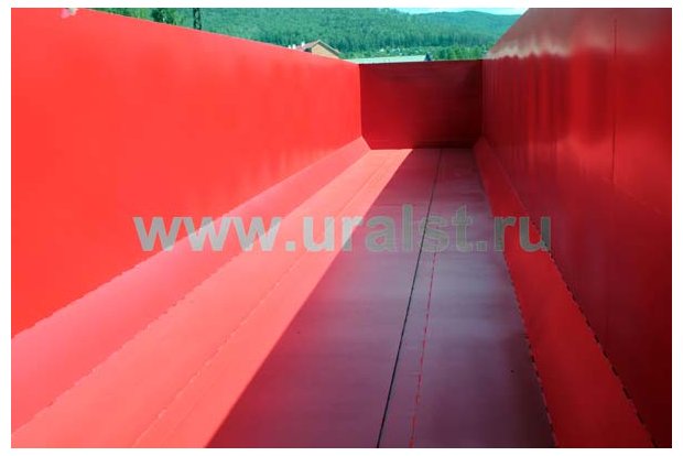 Платформа полуприцепа металловоза