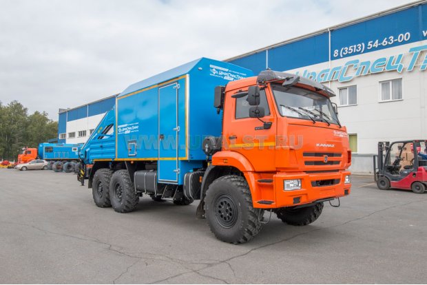 АРОК с КМУ ИМ-150 УСТ 5453 Камаз 43118-50