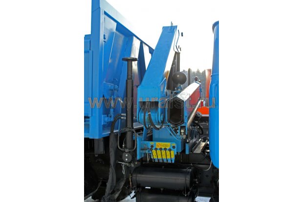 Самосвал Урал с КМУ ИМ-55