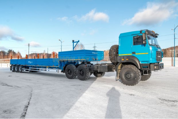 Полуприцеп бортовой контейнеровоз ППК 35ЛР-31-12КБ BPW УСТ 9465 2Х1С, 1Х1А 