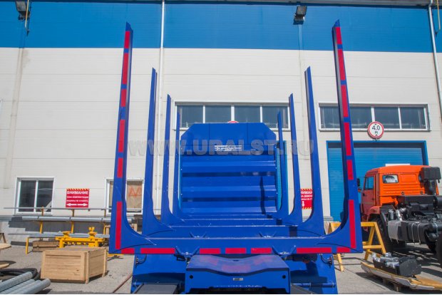 Сортиментовозная платформа