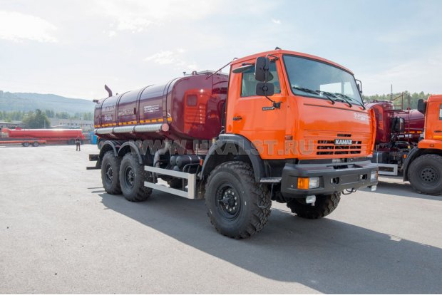 Автоцистерна для питьевой воды АЦПТ 10НО УСТ 5453 Камаз-43118 Евро-2