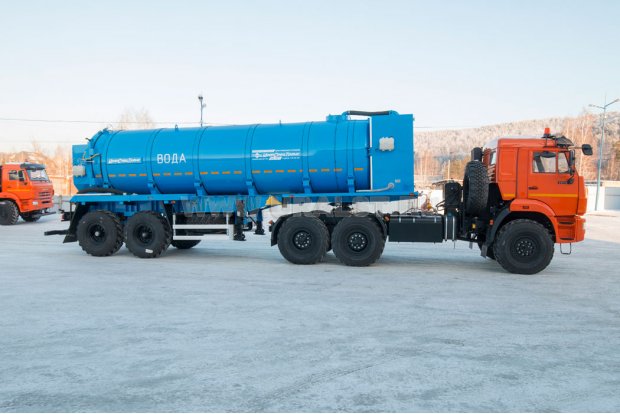 Полуприцеп-цистерна вакуумная ППЦВ 17Т-21-ОД PNR BPW УСТ 9465 рамная термос