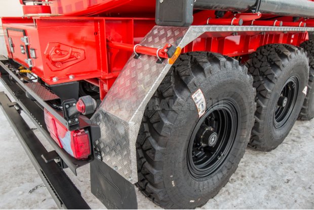 Алюмелевые крылья полуприцепа