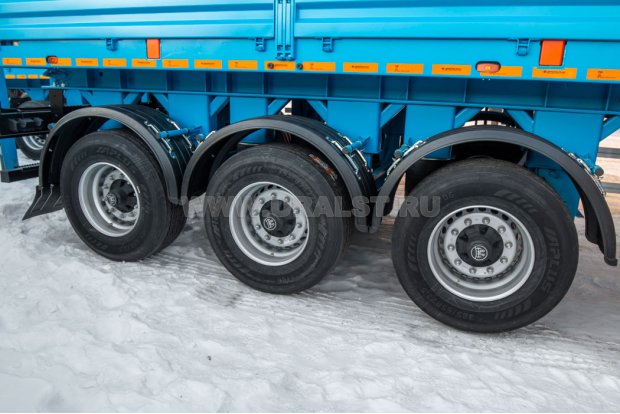 Оси полуприцепа