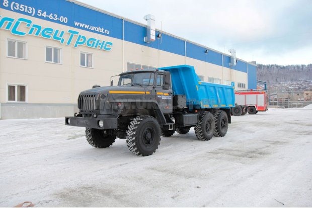 Cамосвал Урал 58312A (55571) с задним бортом