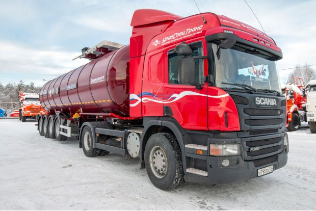 Полуприцеп-цистерна ППЦБ 30ТК-42ЛЛ SEVEREST высота ССУ 1150 мм