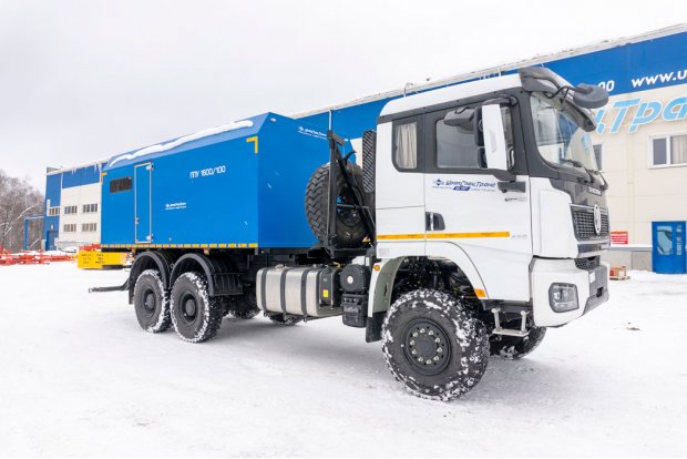 ППУА 1600/100 УСТ 5453 SHACMAN SX32586V385 6х6, 14R20, база 4575мм насос Kopper Pumps 