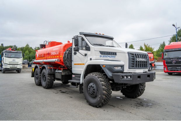 Автотопливозаправщик АТЗ-11Б УСТ 5453 Урал NEXT 4320-6951-72 доработка под ДОПОГ, УВЭОС