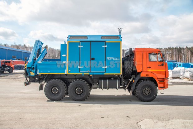 ПАРМ с КМУ ИМ-95 УСТ 5453 Камаз 43118