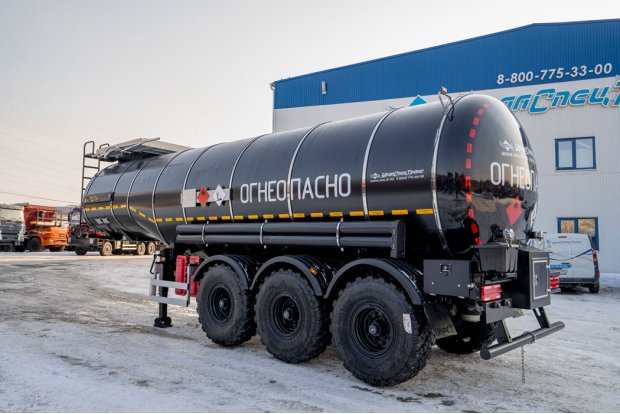 Полуприцеп-цистерна для нефти ППЦН 26КТ-32 ПТ термос
