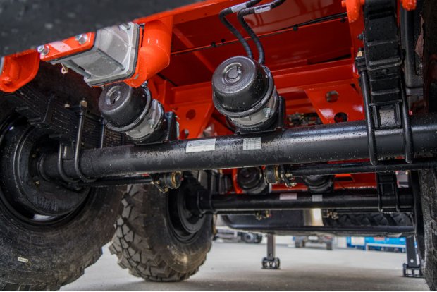 Рессорно-балансирная подвеска полуприцепа