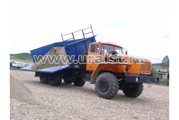 УРАЛ АВТОМОБИЛЬ САМОСВАЛЬНЫЙ двухсторонняя боковая разгрузка 
