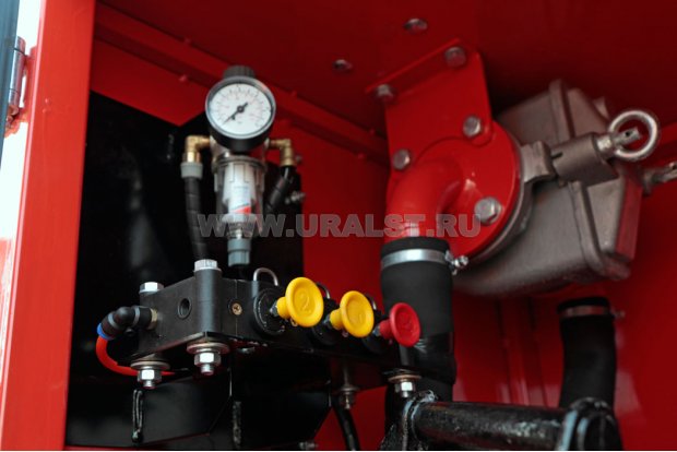 Блок пневмоуправления донными клапанами