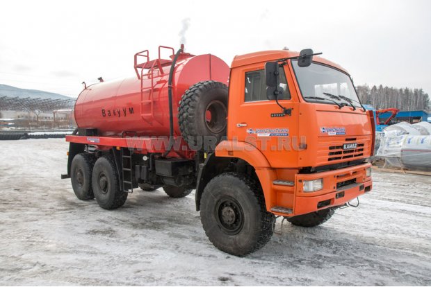 Автоцистерна вакуумная МВ-10Т КО на шасси Камаз 6522