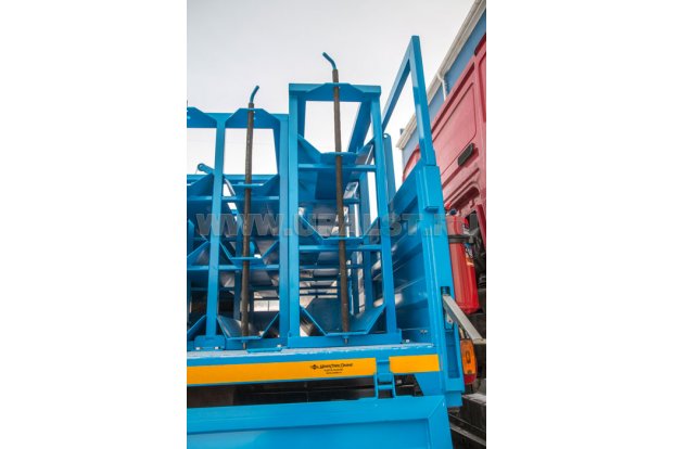 Размещение газовых баллонов на паллетах