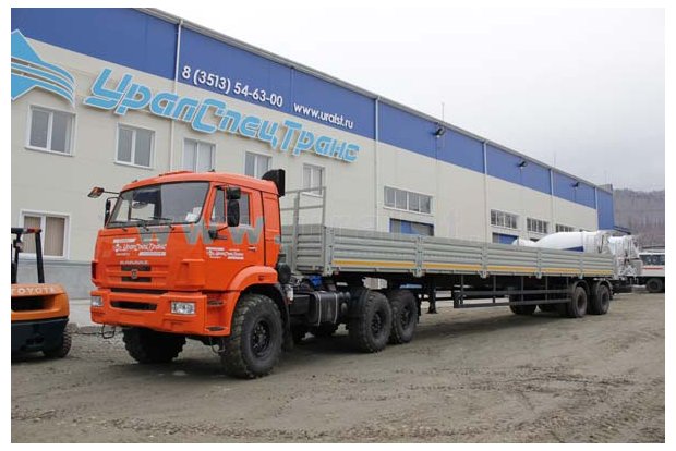 Бортовой полуприцеп 9334-20-12