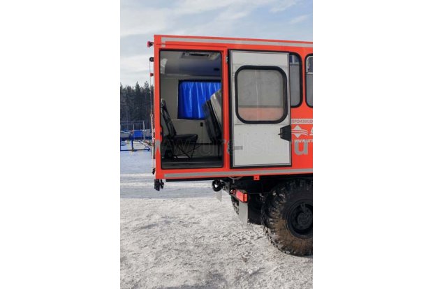 Салон вахтового автобуса