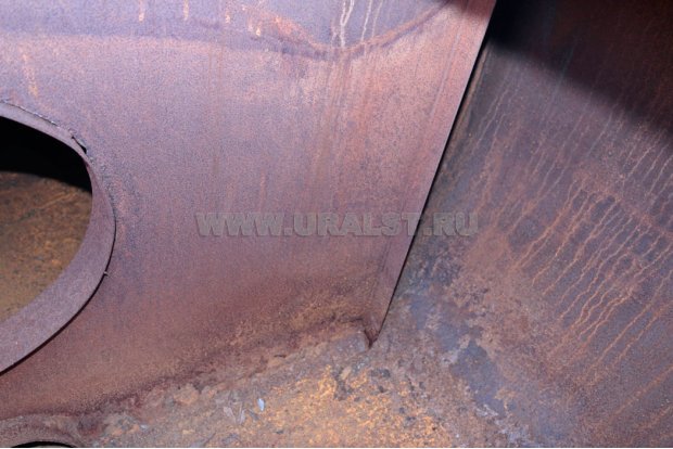 Емкость изнутри