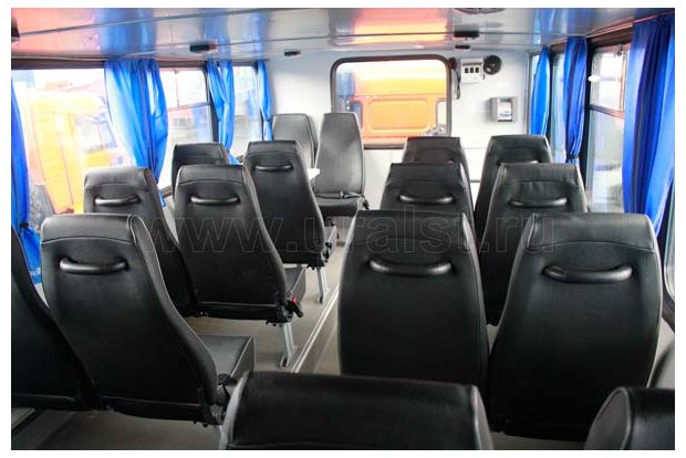 Салон вахтового автобуса Камаз