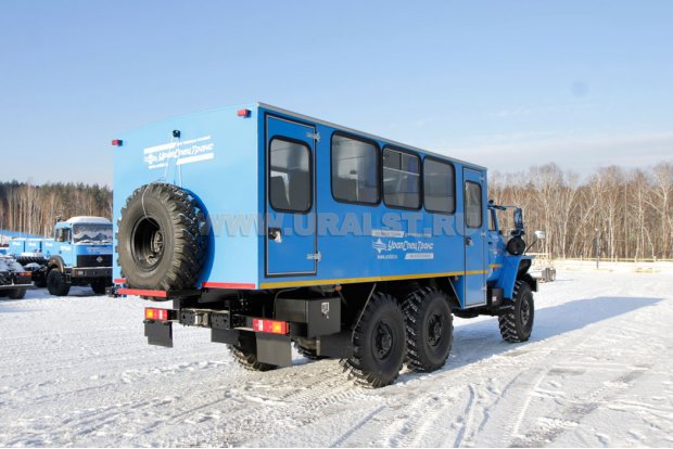 Вахтовый автобус Урал 4320-73М 22 места УСТ-5453