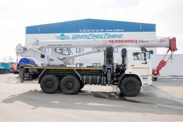 Автокран Челябинец Камаз 43118-50