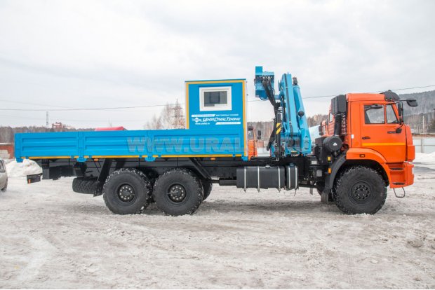 Транспортный отсек Камаз ПАРМ 43118-50 с КМУ ИМ-180