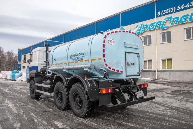 Автоцистерна АЦПТ-8НО УСТ-5453 Урал 5557-80