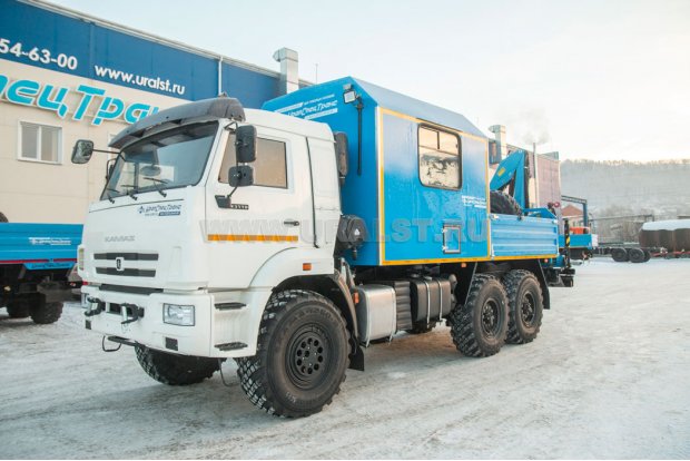 Камаз ПАРМ 43118-50 с КМУ ИМ-55