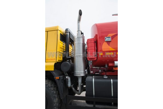 Вертикальная система выброса отработанных газов