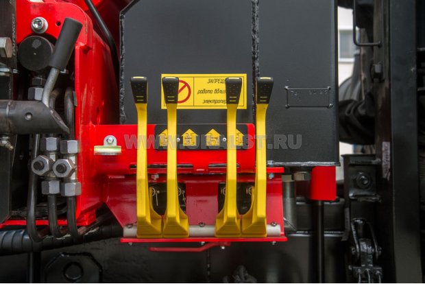 Рычаги управления опорами и КМУ ИТ-150 (тросовый) 