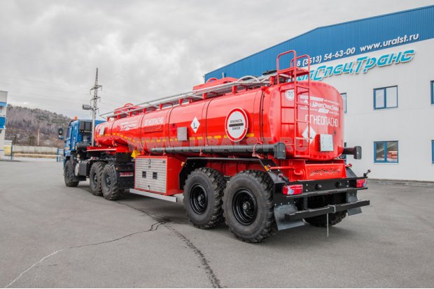 Полуприцеп цистерна ППЦ 23-21-2Н УСТ 9465 рамная, насос