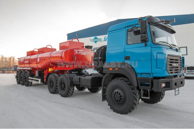 Полуприцеп цистерна ППЦ 26-31-3Н УСТ 9465 рамная, насос, базовая комплектация
