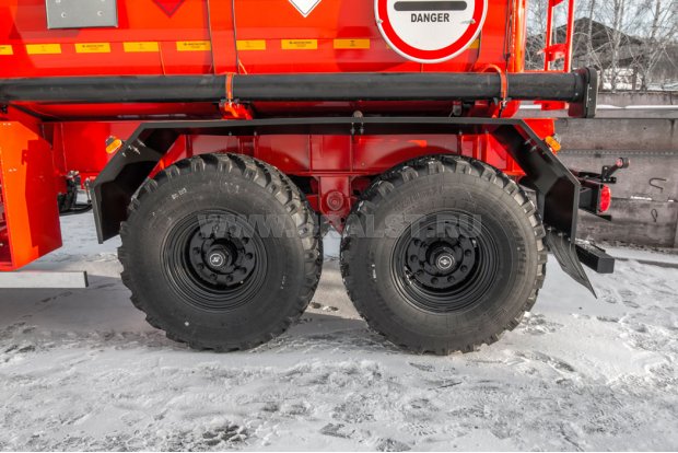 Оси полуприцепа