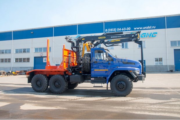 Навеска Лесовозная площадка под ГМ Урал NEXT 4320