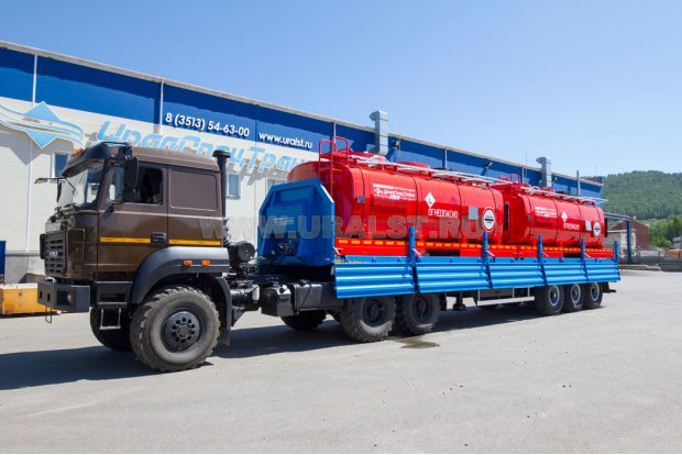 ППК 40-31-12КБ BPW + Контейнер-цистерна КЦ-18