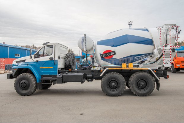 Автобетоносмеситель АБС 6ГП УСТ 54536F Урал NEXT 4320-72Е5Г38