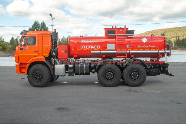 Автотопливозаправщик АТЗ-12Б УСТ 5453 Камаз 43118-50 сп.м.доработка под ДОПОГ