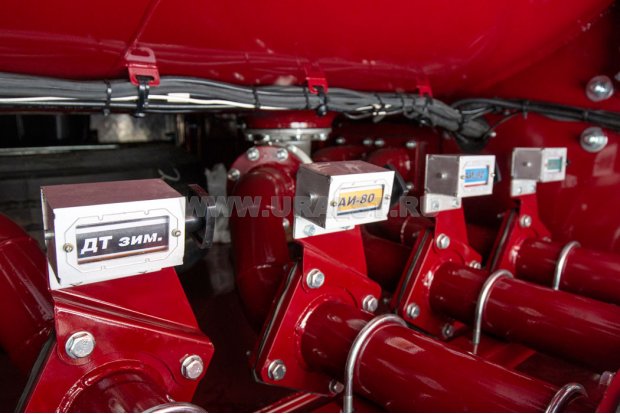 Таблички с видом топлива