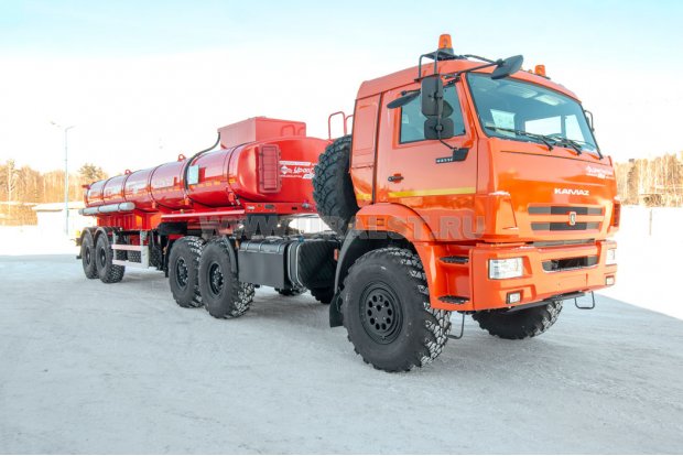 Полуприцеп-цистерна ППЦН 18П-21 ПТ УСТ 9465 рамная ССУ 1400